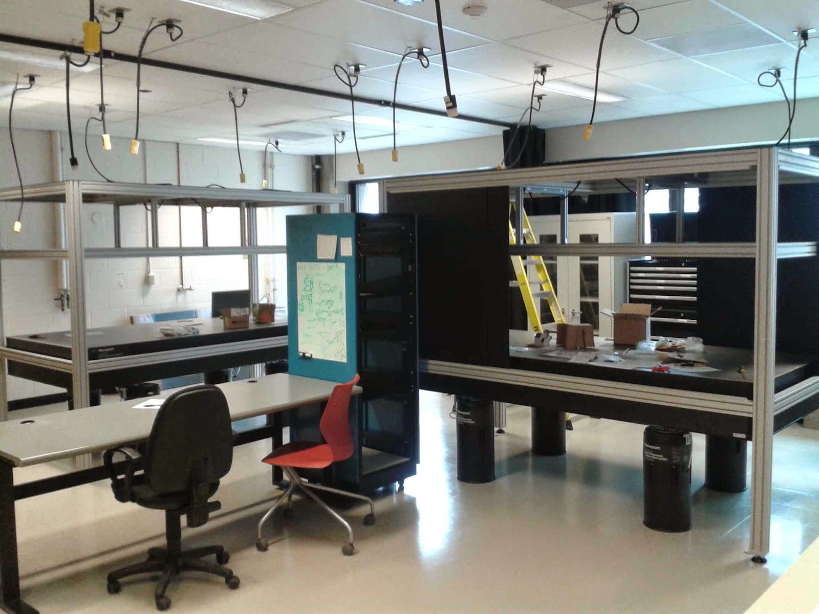 Quantum defects lab We have our lab!