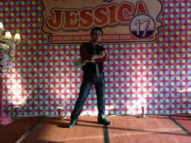 MC at Ms. Jessica Kustama's Sweet 17th b'day party