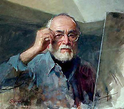 silverman burton self aqualung portrait paintings burt painted man 1928 painting painter academy