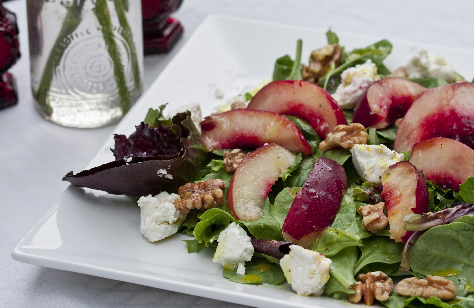 Red Lab No. 27 Nectarine & Goat Cheese Salad