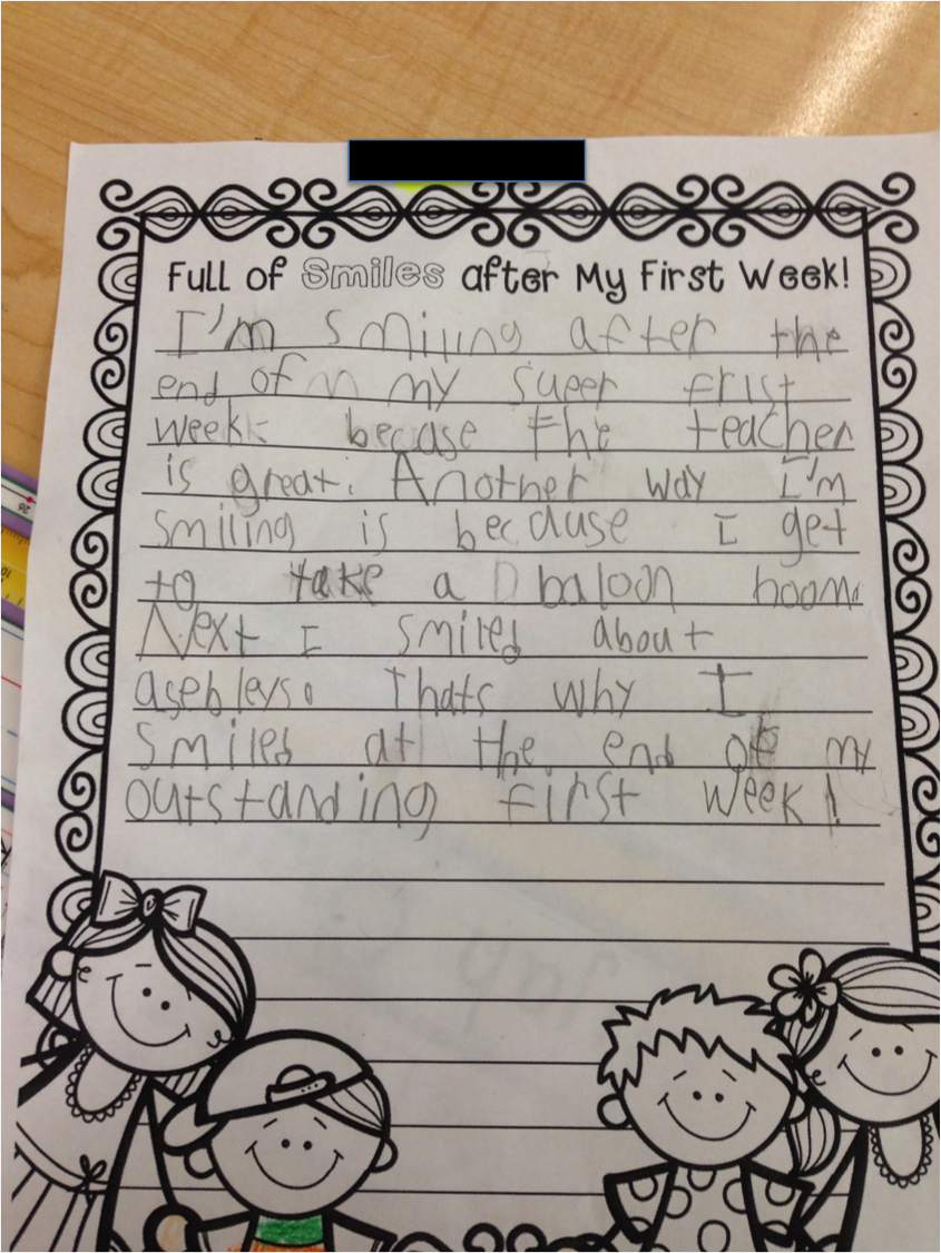 Words to describe smile picture