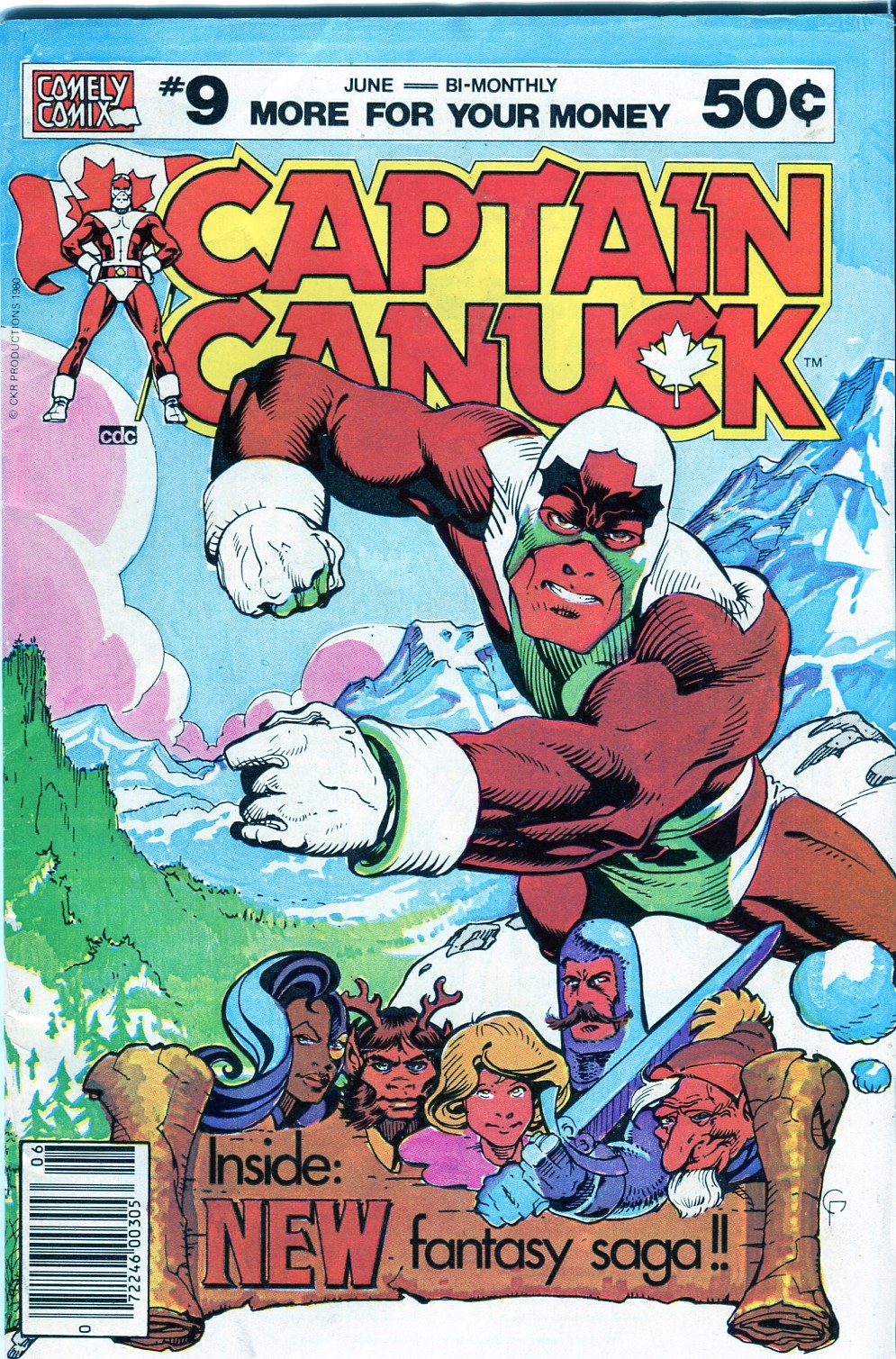 Saved From The Paper Drive Captain Canuck