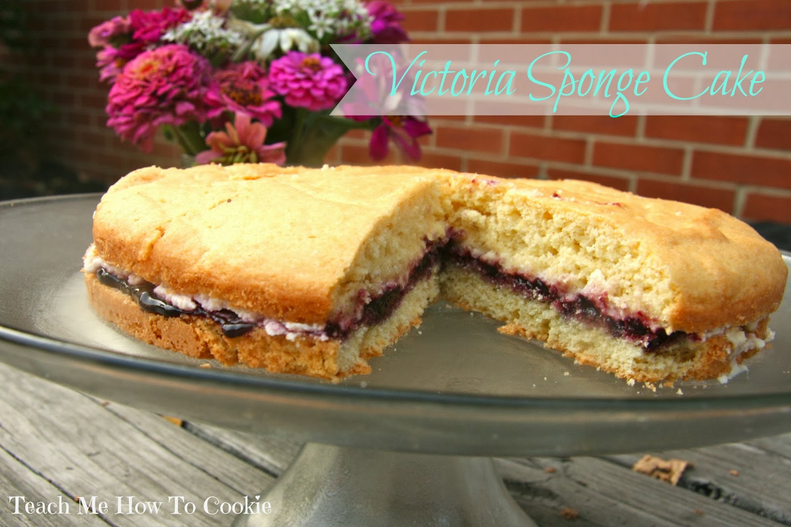 Teach Me How To Cookie British Cuisine Victoria Sponge Cake