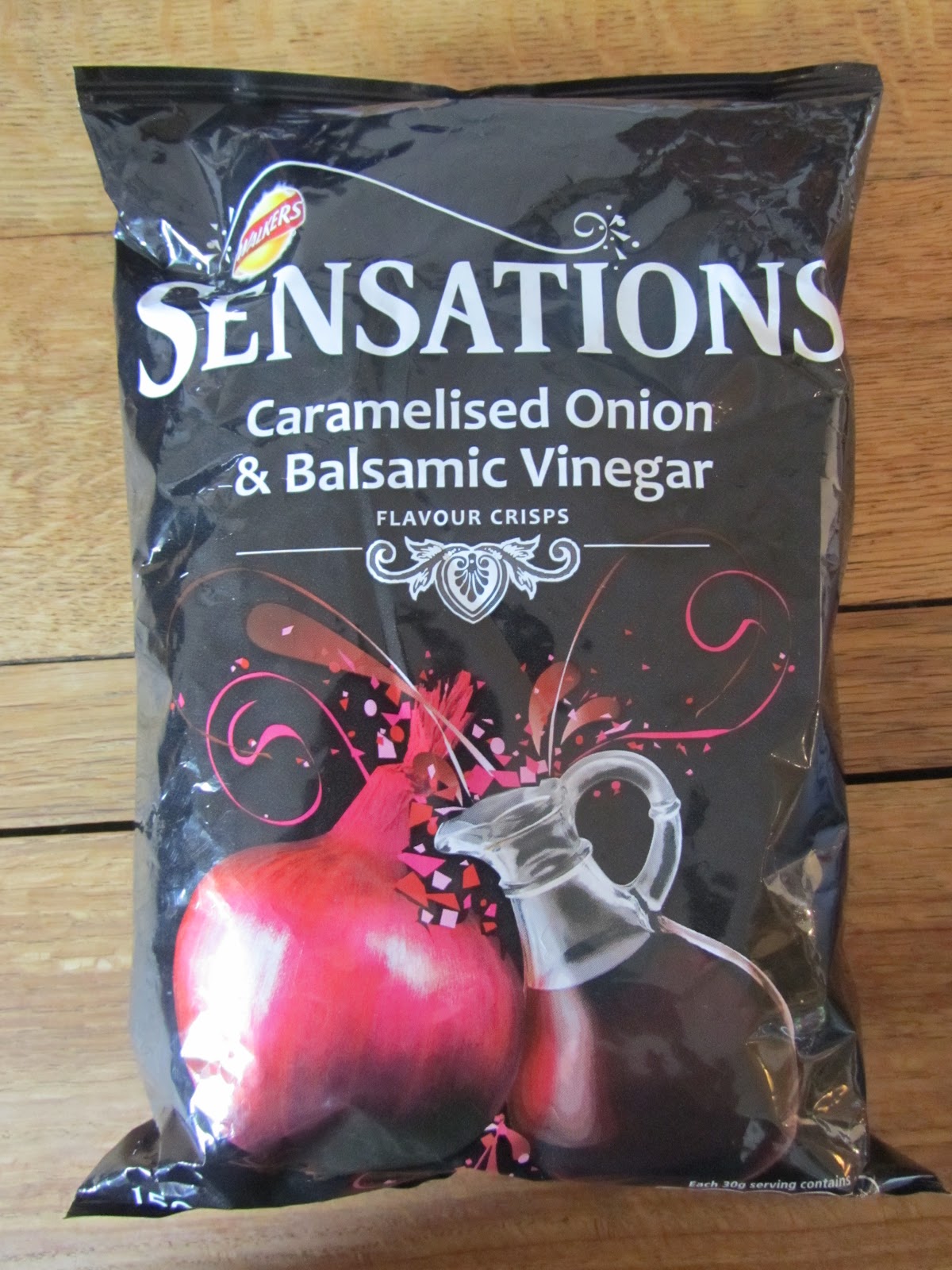 The Chip Report Walkers UK Sensations Caramelised Onion & Balsamic Vinegar