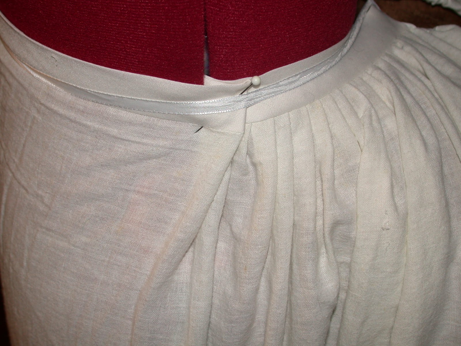 A Sartorial Statement Victorian Dust Ruffle Bustle Skirt