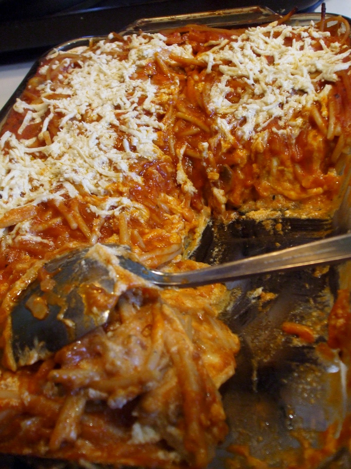The Woodchuck Vegan Spaghetti Pie