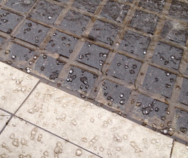 Fuerte granizada Las Palmas Gran Canaria tormenta eléctrica Fuerte granizada Las Palmas Gran Canaria tormenta eléctrica