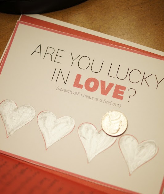 One Love How to Make a ScratchOff Gift Card