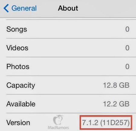 iOS 7.1.2 Is Coming Soon with fixes for Mail, Lock Screen and iBeacon issues