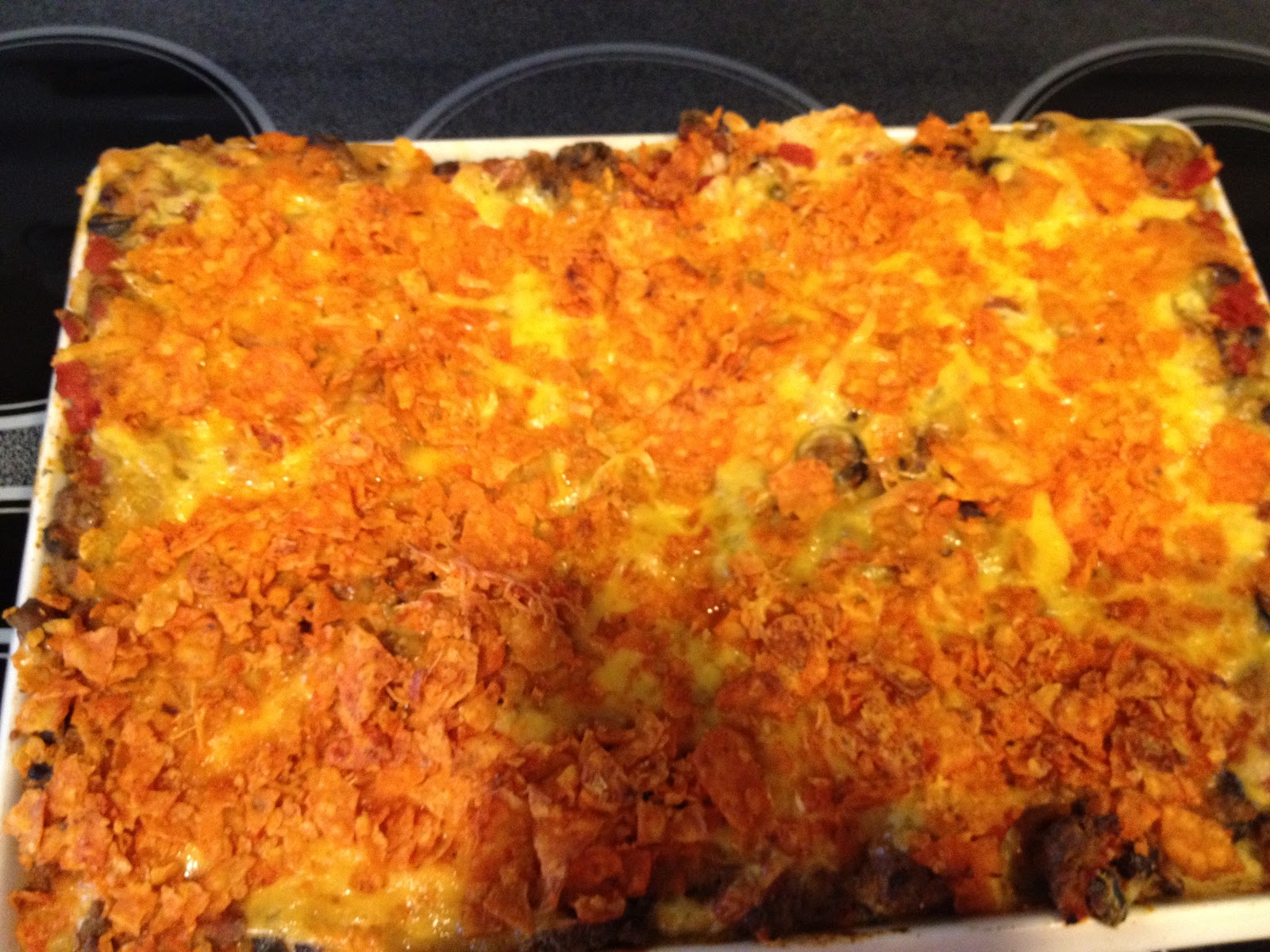 Eat Like a Diabetic Enchilada Casserole
