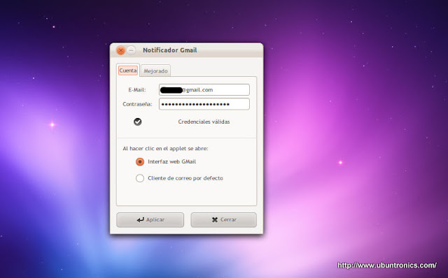 GMail Notifier: Notificador de Gmail para GNU/Linux
