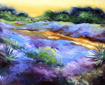 Lone Star Lilacs by Nancy Medina