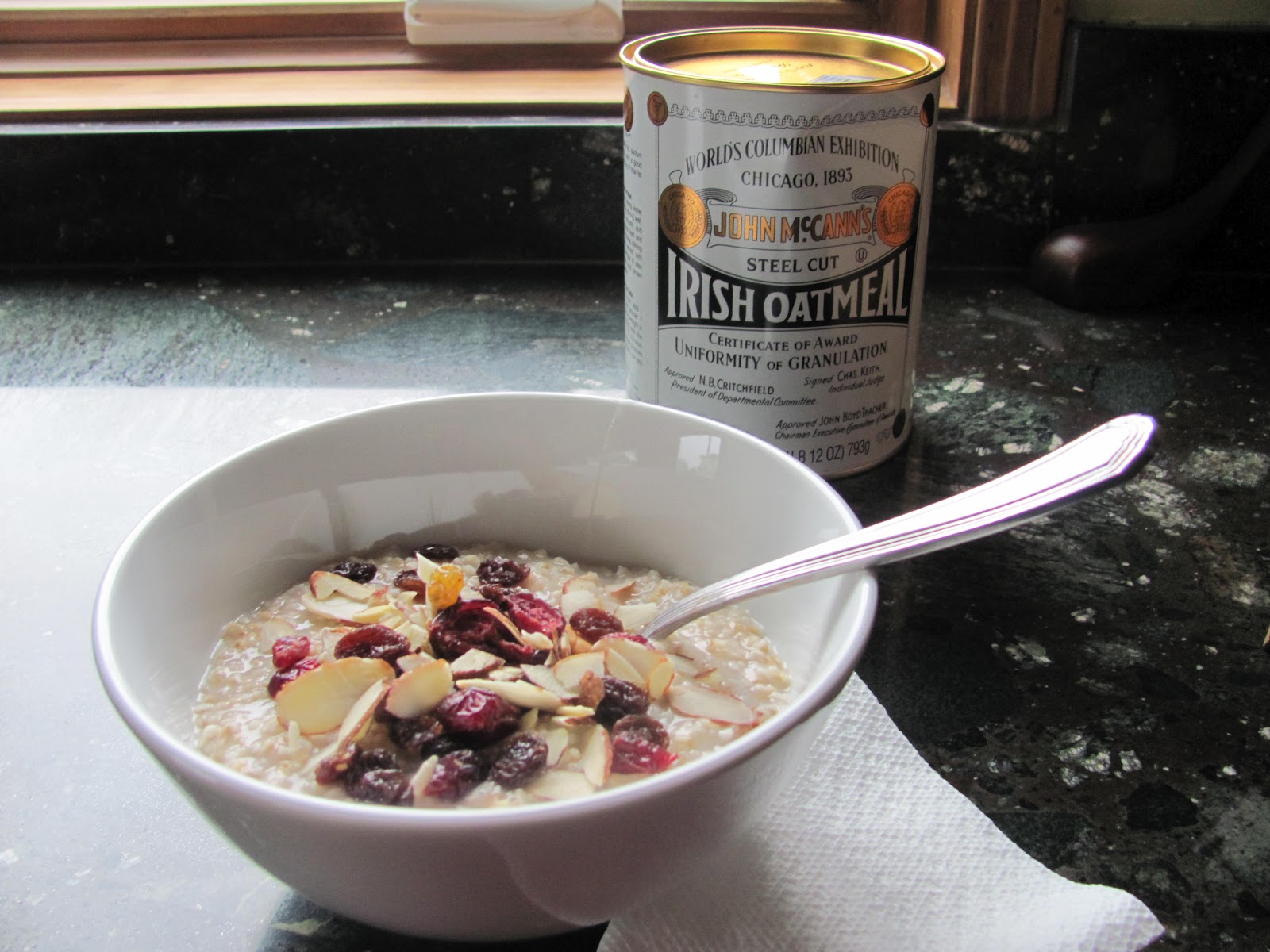 Overnight Steel Cut Oats