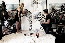 Gillie and Marc Painting Together