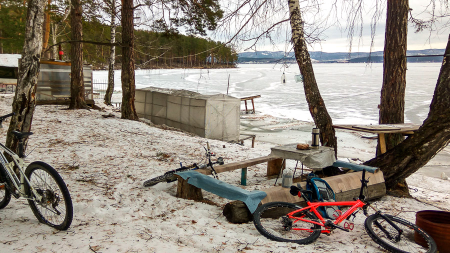 Вот и обмыли велосипед.