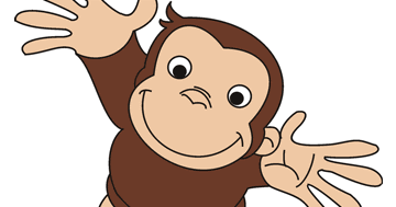 The Curious George Monkey Coloring Pages
