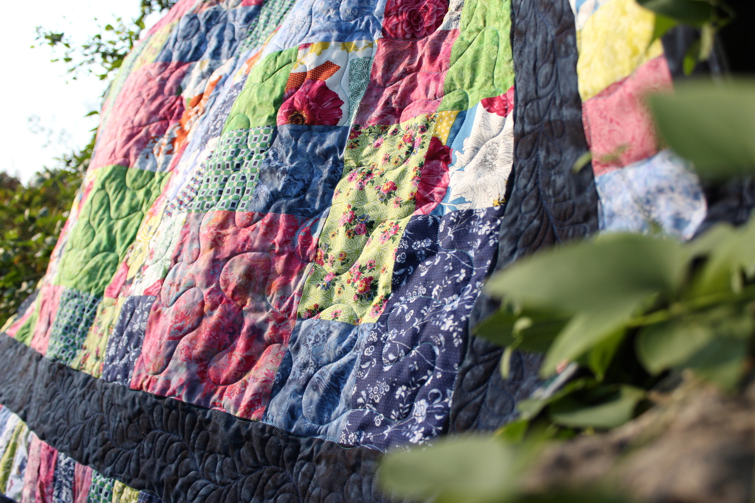 Jackie's Quilting Fringe Quilt