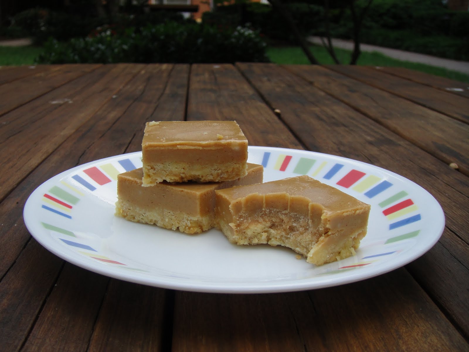 Panda The Baker JoeJoe Peanut Butter Bars