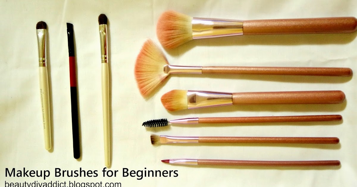 Beauty DIY Addict Makeup Brushes for Beginners