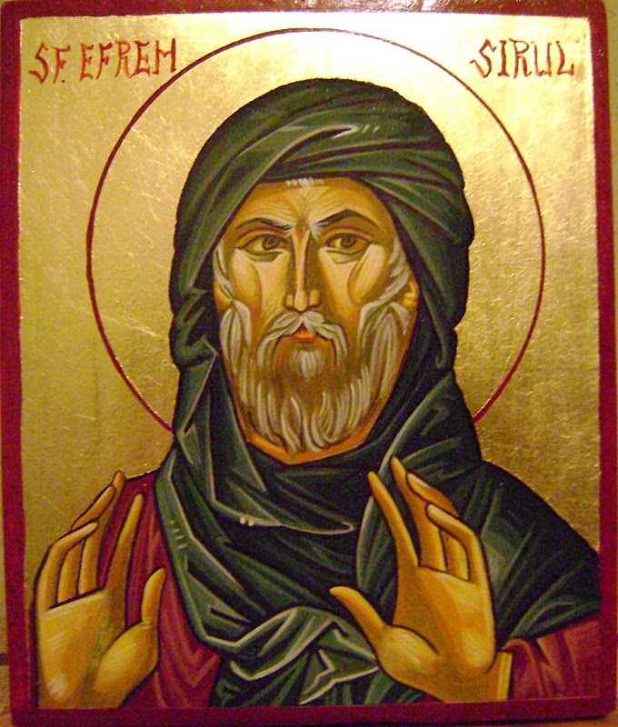 Image result for Sfântul Efrem Sirul - Imnul Nașterii Domnului