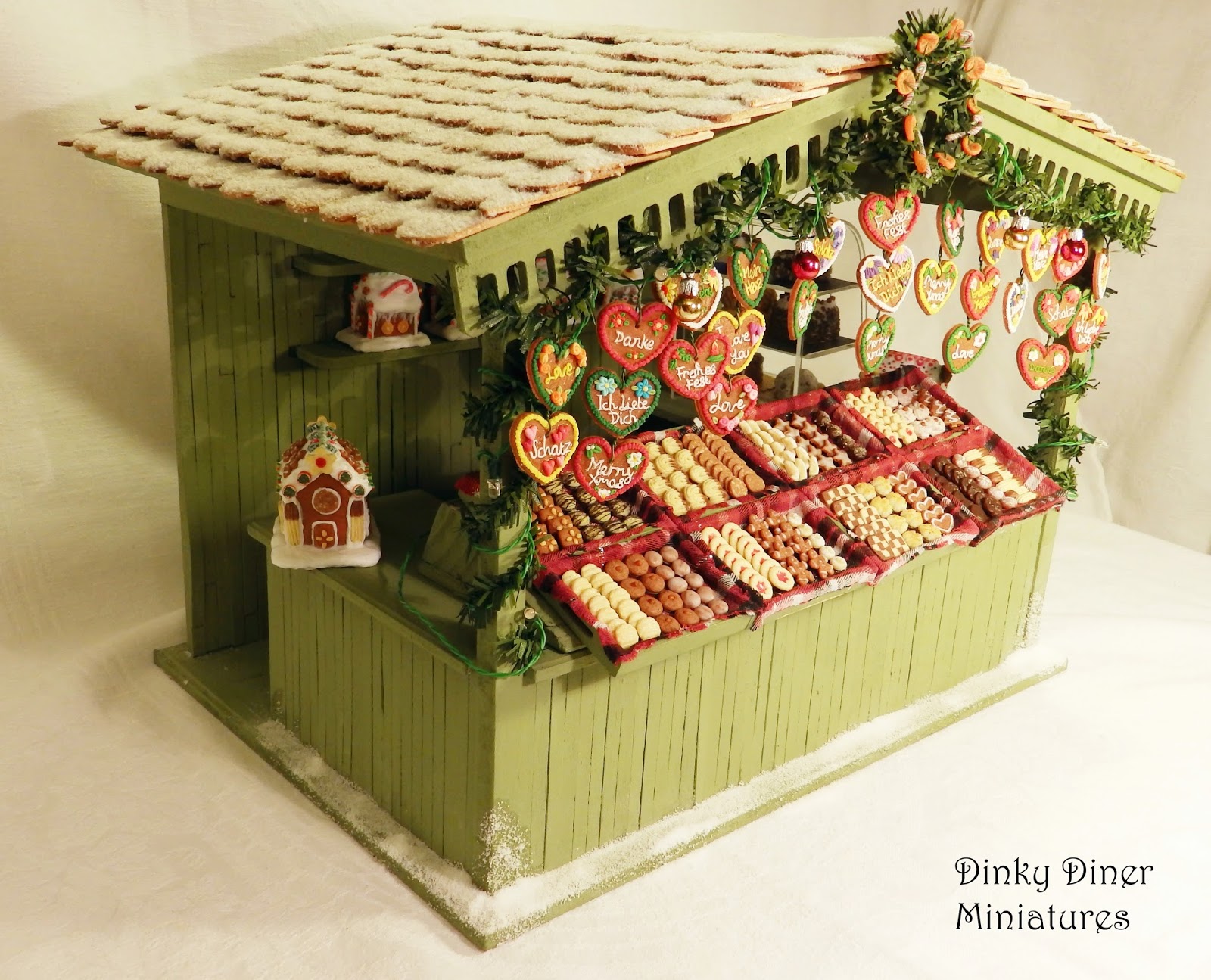Dinky Diner Miniatures German Lebkuchen Christmas Market