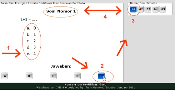 Cara Melakukan Tes Online Sertifikasi Guru (Full Gambar Tutorial)