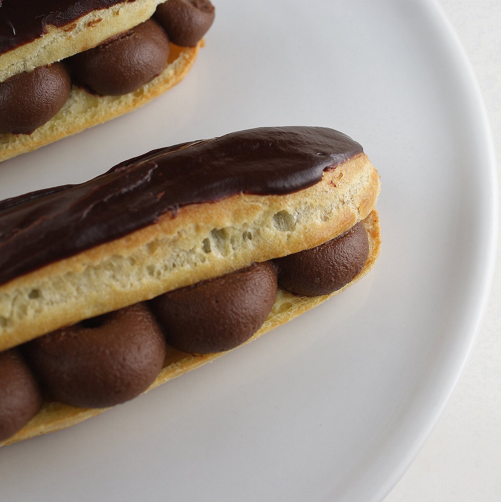 Patty's Food Chocolate Eclairs With Thick Ganache For French Fridays