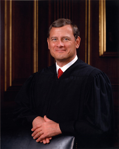 Chief Justice Roberts of the United States Supreme Court