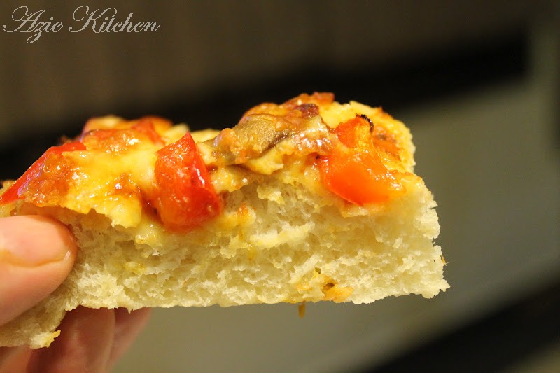Pizza Nur Qaseh Yang Yummy Azie Kitchen