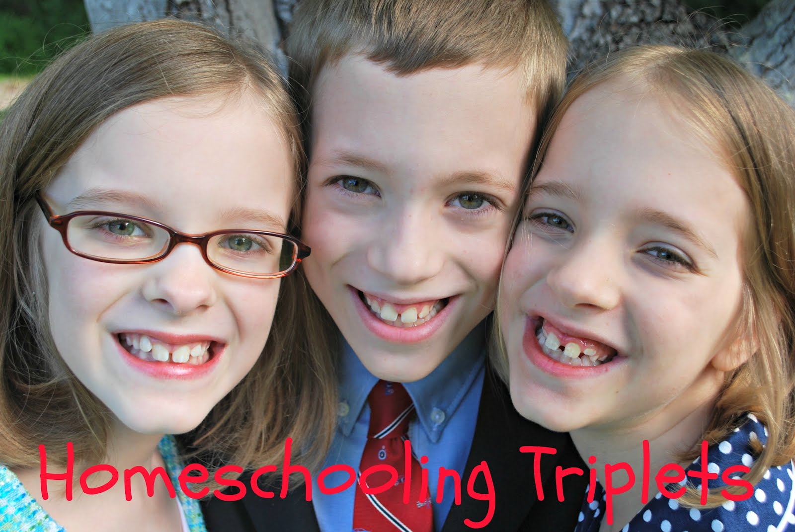 Homeschooling with Triplets