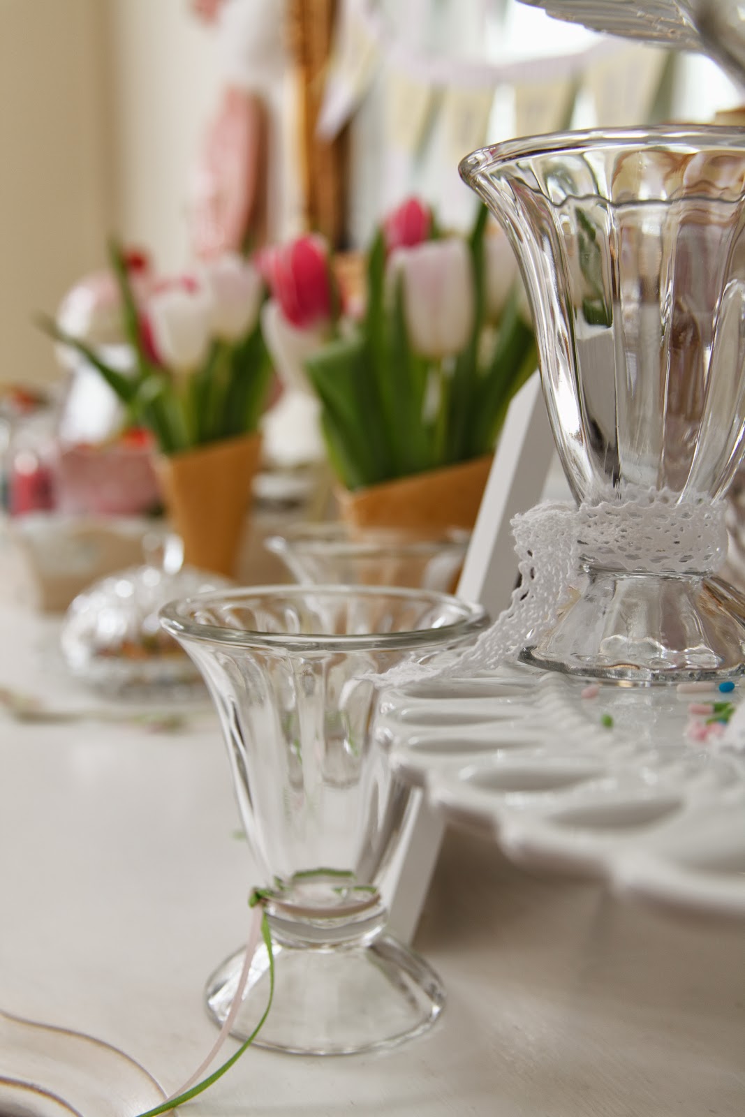 A Little Loveliness: Ice Cream Party Buffet