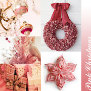 It doesn't have to be a lot of pink. just a bit here and there (pink christmas)