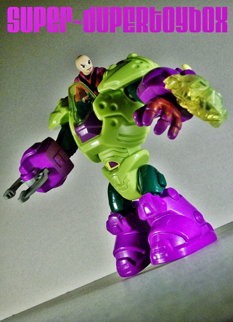 imaginext lex luthor mech suit