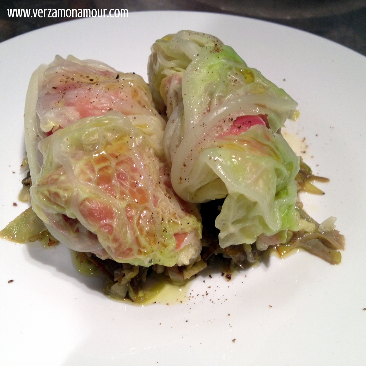 Involtini di verza al prosciutto San Daniele Ricette di cucina Le