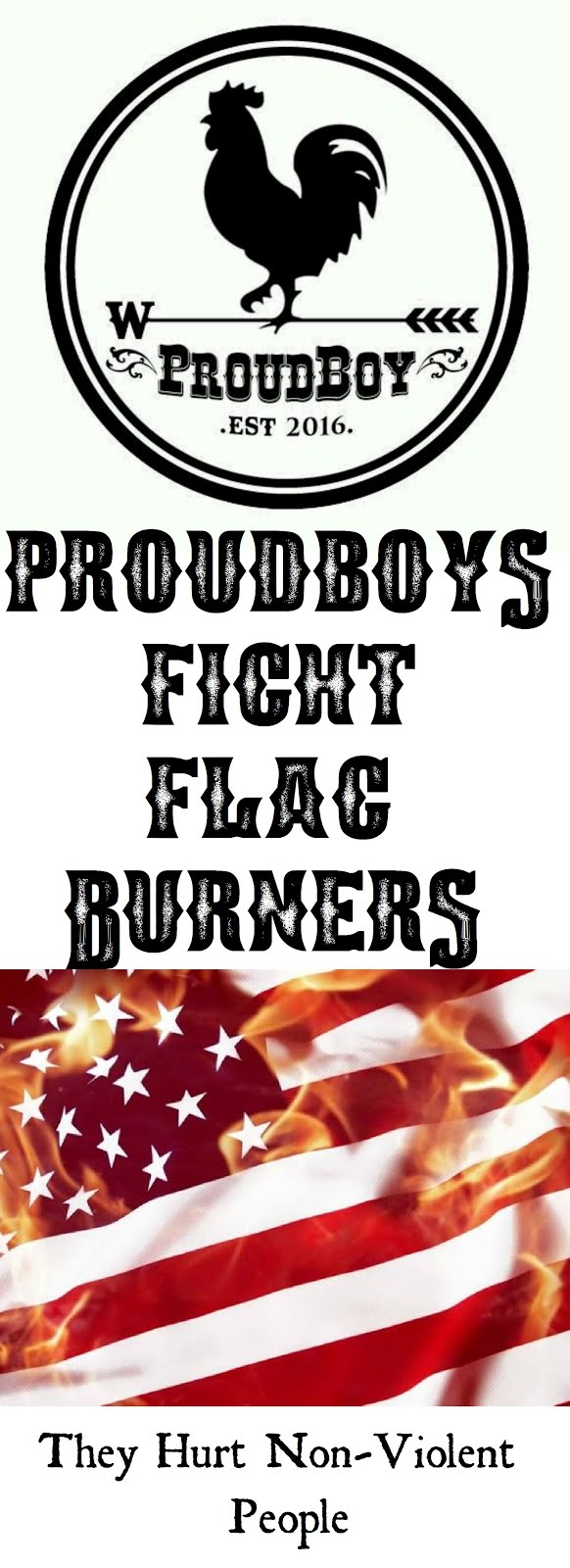 The ProudBoys Broke Their Good Image Of Defenders On July 4th.