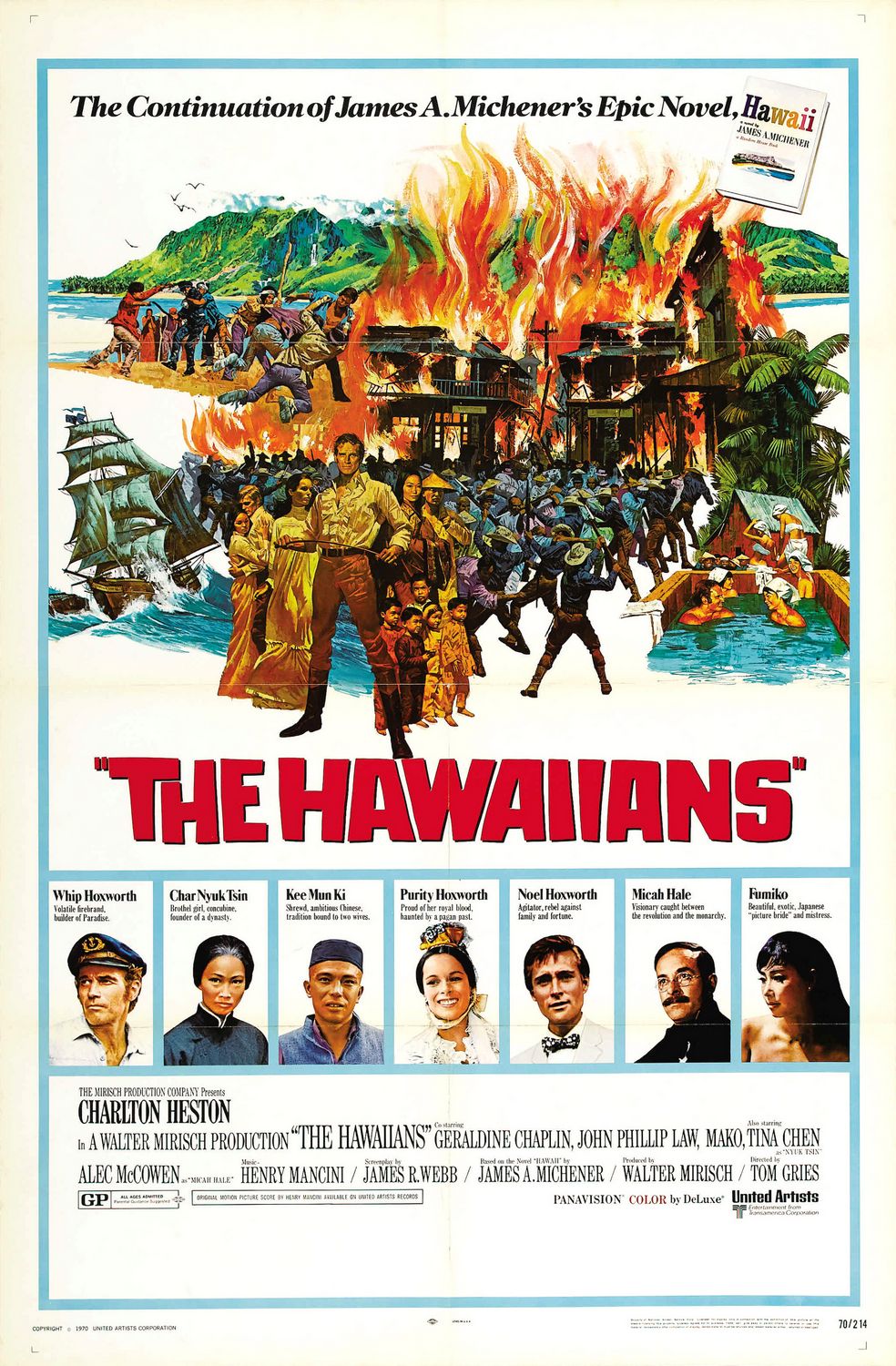 Le maître des îles (1969) Tom Gries - The Hawaiians (20.07.1969 / 1969)