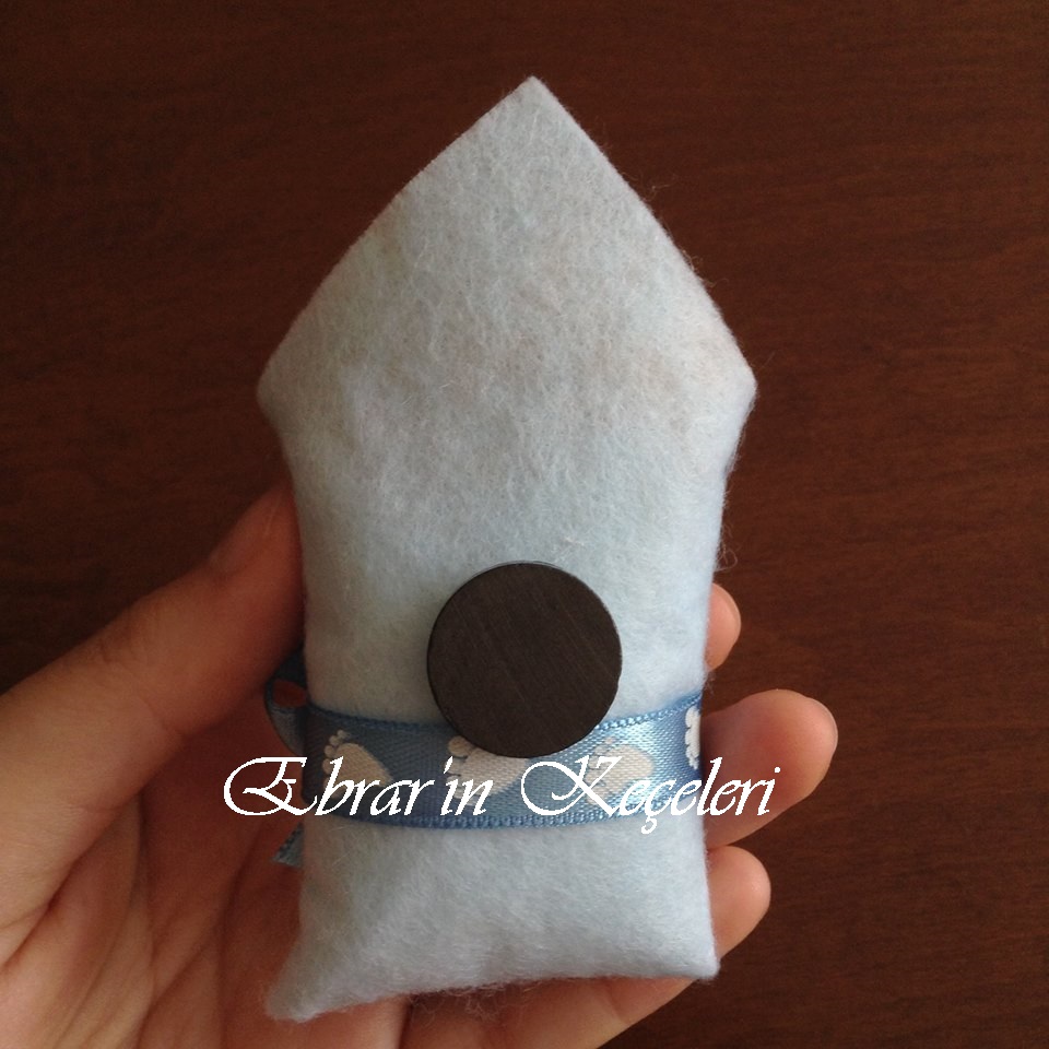 Ebrar�ın Keçeleri Keçe Tasarım Ürünleri Kundakta Bebek