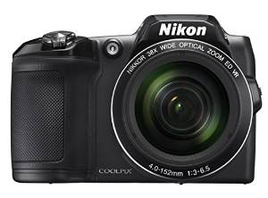 NIKON COOLPIX 38x Optical Zoom and Built-In Wi-Fi (Black)