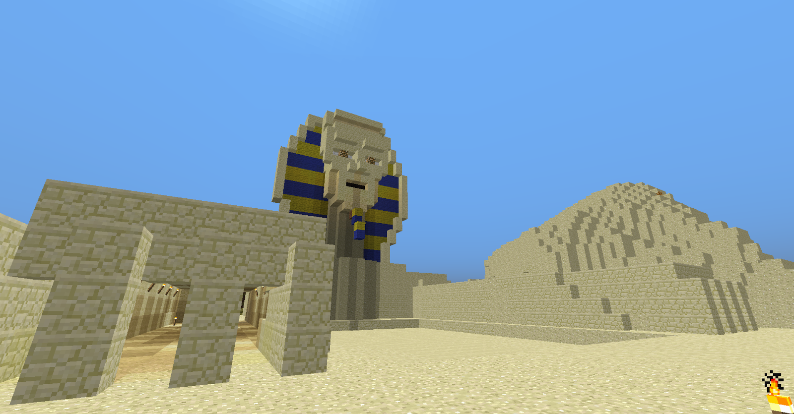 Made Out Of Things Egyptian Minecraft Project
