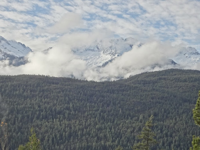 Mountains along Sea-to-Sky Highway, BC