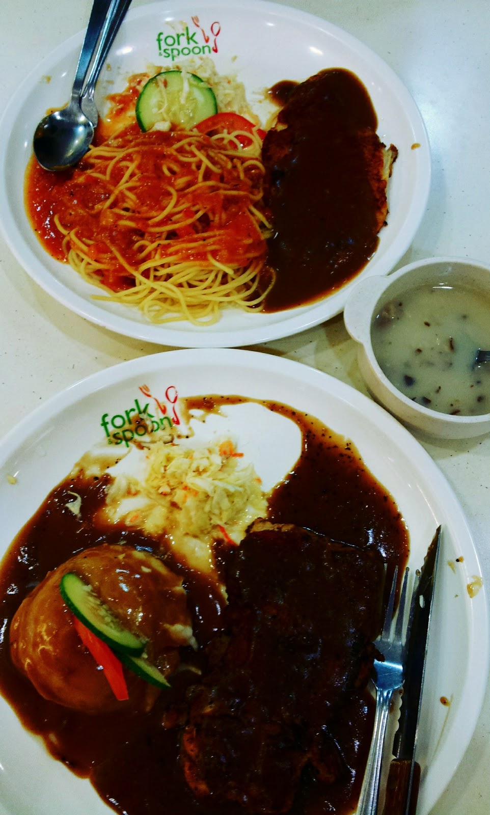 Halal food for all of us ) Fork & Spoon food court Toa Payoh