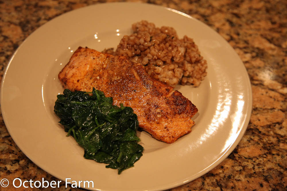 Cedar Planked Salmon With Potlatch Seasoning