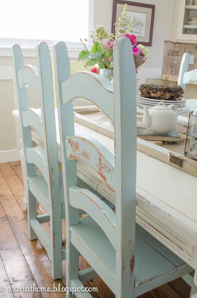 Start at Home: New Table Chairs