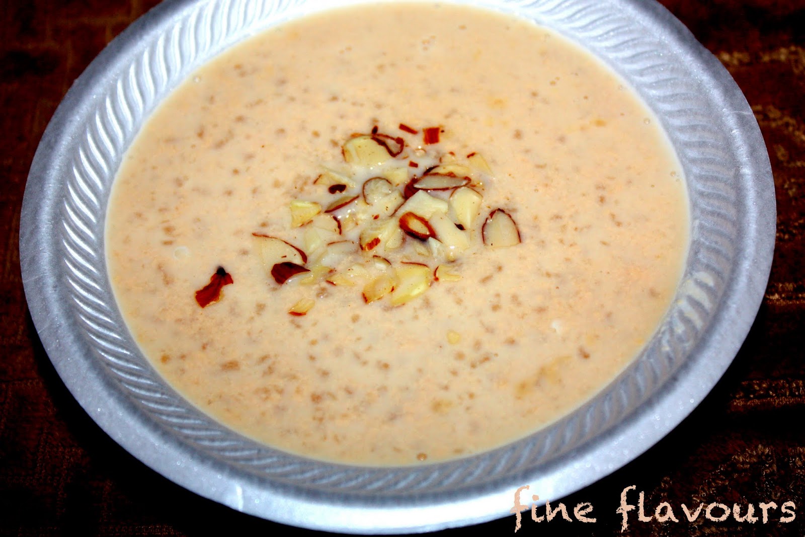 Fine Flavours PAAL PAYASAM/ RICE PUDDING