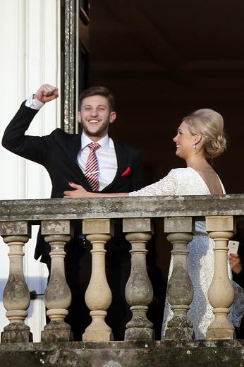 soccer player adam lallana with wife emily jubb sports club blog