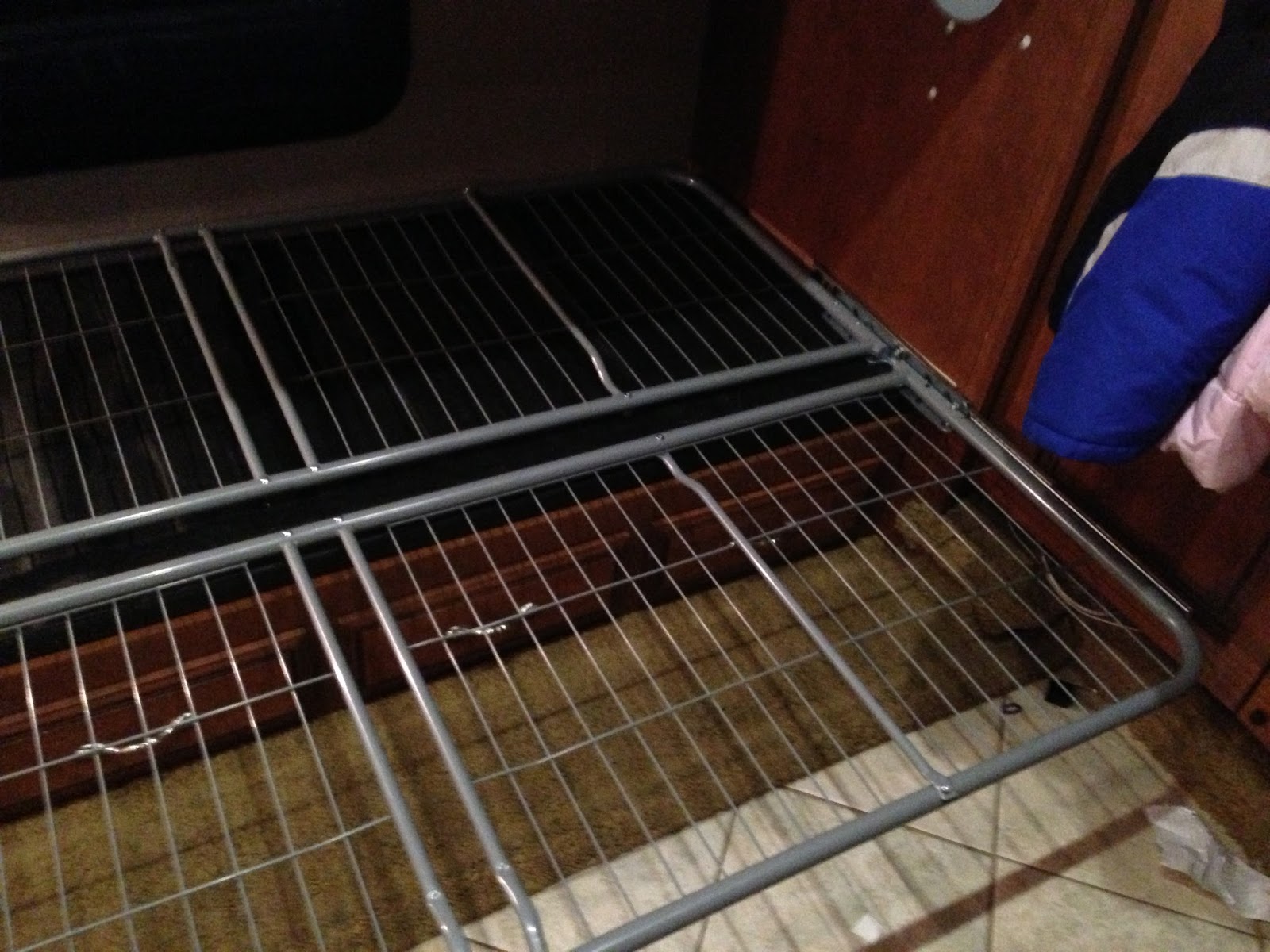 LivelyRV How To Install A Futon In A RV Bunkhouse