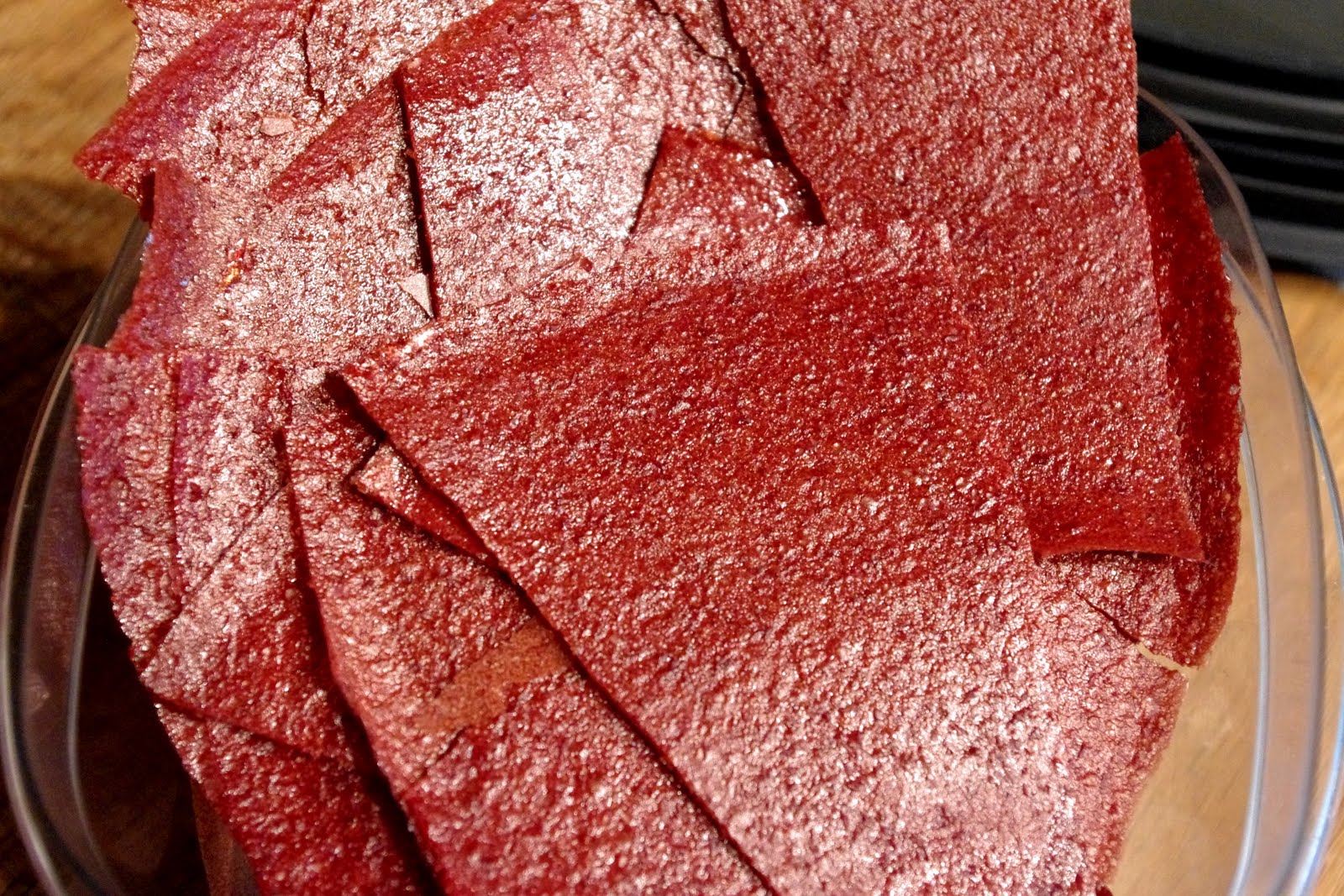 Bite me, I'm vegan Plum Fruit Leather