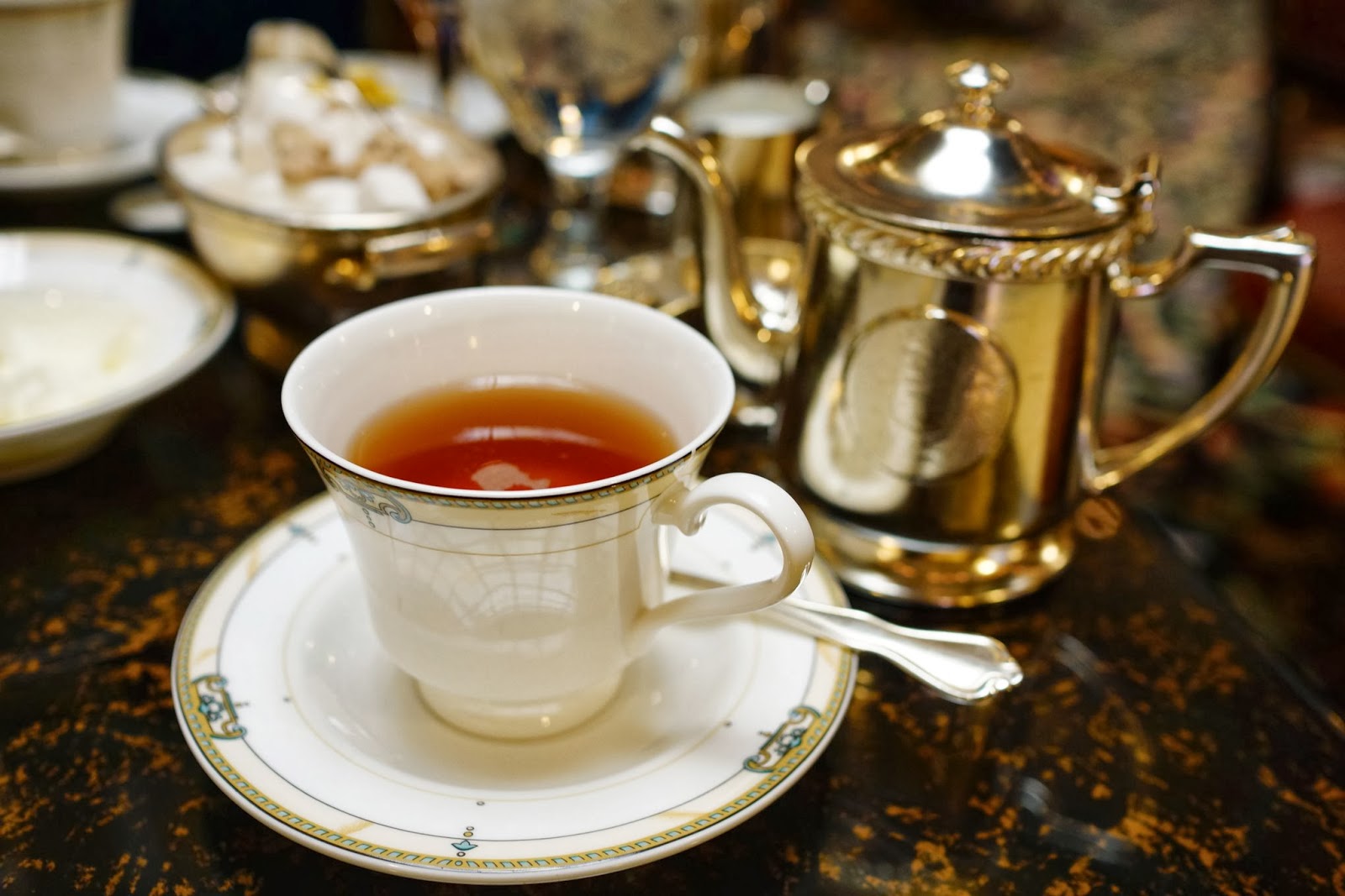 Tea at the Brown Palace Hotel, Denver Good Taste is the Worst Vice