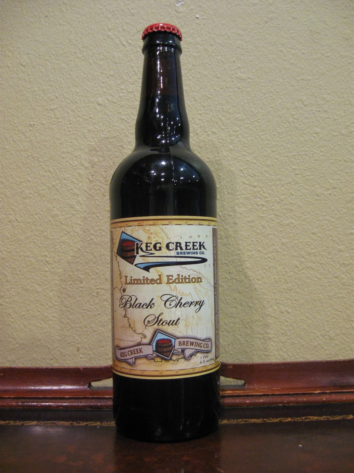 Doing Beer Justice Keg Creek Black Cherry Stout