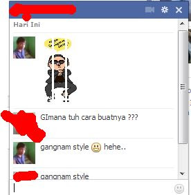 Kode Emoticon Gangnam Style Di Chat Facebook